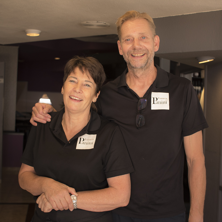 Carolina y Jaco al frente de Brasserie Panini